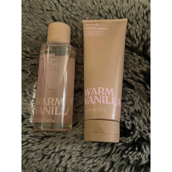 Victoria Secret Warm Vanilla Body Mist & Body Lotion Set